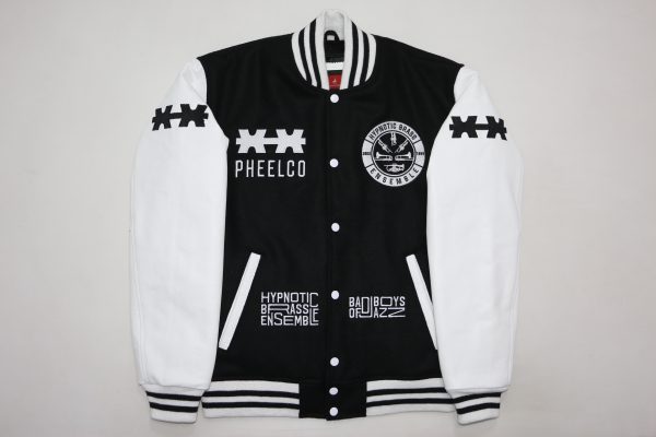 BBOJ Leather Letterman Jacket